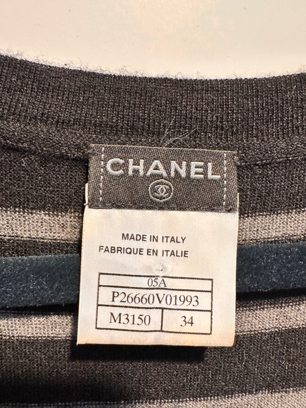 CHANEL vest- 100% Cashmere- size 34/US 2 - Picture 5 of 8